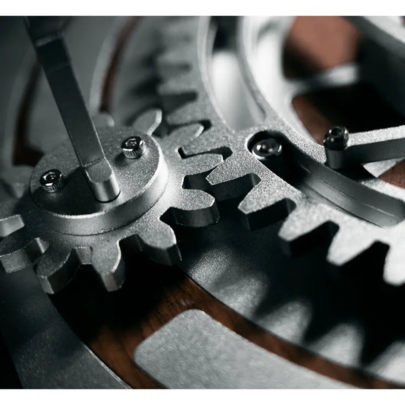 wlcgifts-Close-up of gears on the surface of ring box